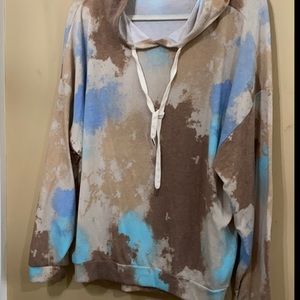 White Birch Hooded Top